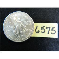 ONE Ounce .999 Fine Silver Mexico Libertad