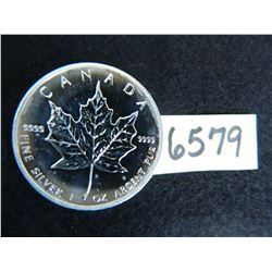 ONE Ounce .999 Fine Silver Canadian Maple Leaf