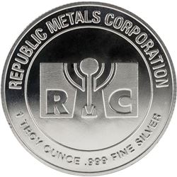 ONE OUNCE .999 Fine Silver Bullion Round, Generic Round From Our Inventory, Hallmark will Vary