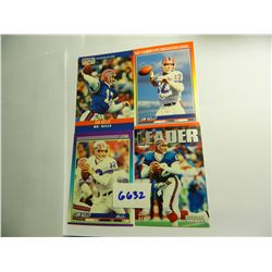 Eleven (11)  Jim Kelly (Bills, QB) Football Cards, All One Money
