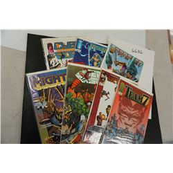 Seven (7) Image Comics, All One Money. Freak Force, Wet Works, Team 7, The Mighty, Prophet,