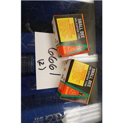 Two (2) Boxes of Small Bees (Helicopter) light and spins upward emitting showers of sparks, 12/Box