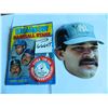 Image 1 : 1990 Topps HEADS UP! 4.5"x5" Suction Cup Baseball Star with Packing: Don Mattingly, New York Yanks