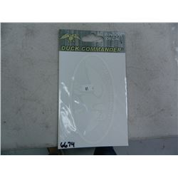 Duck Commander Window Decal, 3"x6"