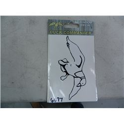 Duck Commander Window Decal, 3"x6"