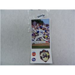 Nolan Ryan Retirement Pin, Dallas,Kroger, Coca Cola, Texas Rangers. Scarce