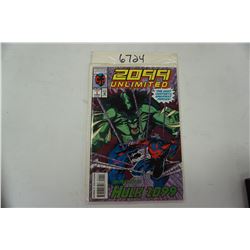 Marvel Comics 2099 Unlimited #1 Spider-Man, Hulk from July 1993