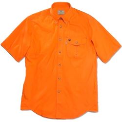 BERETTA SHOOTING SHIRT X-LARGE SHORT SLEEVE COTTON ORANGE, Item Number: LU20756125XL  $56 Retail