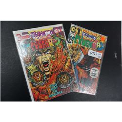 Both One Money: Cyberrad: Deathwatch 2000 #1 & #2 Mini Series (1993) Continuity Comics, Complete