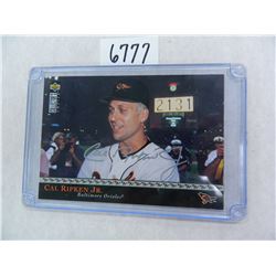 1996 Limited Edition Upper Deck Collector's Choice Cal Ripken Jr. Oversized Card, Serial Numbered