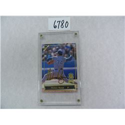 Nolan Ryan Spectrum Baseball Card, 7 NO HITTERS , Career Records. Only 5000 Printed, each is #d