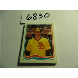 Ten (10) Assorted 1985 Fleer Baseball Star Stickers, All One Money! Estate Find