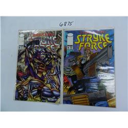 Two Image Comics: Codename:StrykeForce #1 and #2, Both One Money