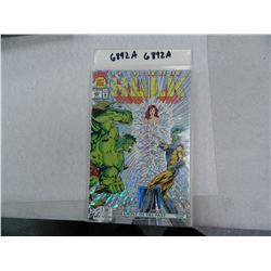 The Incredible Hulk #400, Yellow type and Chromium Cover! Marvel  400th Issue