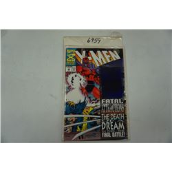 Marvel Comics October 1993 X-Men #25, with hologram card of Gambit expected hammer $10