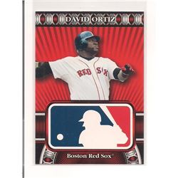 2010 Topps MLB Logoman HTA #17 David Ortiz Red Sox, Big Papi
