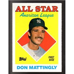 1988 Topps #386 Don Mattingly baseball card
