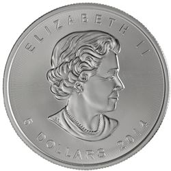 (20) One Ounce Canadian Silver Maple Leaf Coins, .9999 Fine Silver, Dates Our Choice, All One $