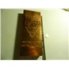 Image 1 : One Hundred Ounce .999 Fine Copper Bullion Bar, 100 Troy Ounce, SWB Buffalo Logo, $15 Shipping.