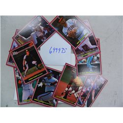 Eleven (11) 1984 Donruss Action All Star Oversize Cards, All One Money, 3.5"x5", Estate Find