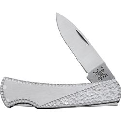 Worked Metal Lockback by Case Cutlery, NEW IN BOX, Retail $94 CA10399 Made in USA