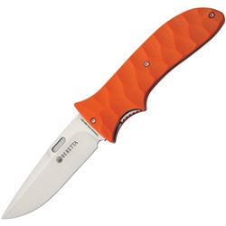 Beretta, Made in Italy, $139 Retail Price. Orange Sport Linerlock, BE73226