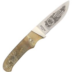 MADE IN USA, Drop Point Hunter, BC1601, Ram's Horn Handles, Retail Price $50+