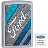 Image 1 : ZIPPO Lighter, Ford Satin Chrome, ZO28626, NEW IN BOX