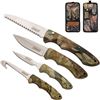 Image 1 : Coleman Hunting Knife Set 4pc, cmn5006 Retail Price $67