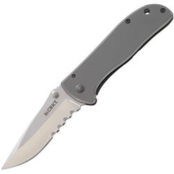 CRKT Drifter Framelock Large Veff Serrated, New in Box, CR6461S  Retail Price $44.95
