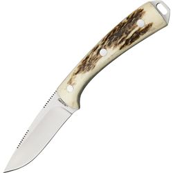Timberline Kommer Trophy Drop Point, TM6024 Retail Price $100, NEW, Stag Handle Fixed Blade