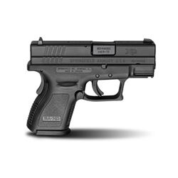 Springfield, XD9, Striker Fired, Sub Compact, 9MM, 3" Barrel, Polymer Frame, Black Finish, 16 Shot!!