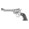 Image 1 : Ruger, Single-Six Convertible, Single Action Revolver, 22LR/22WMR, 5.5" Brl, Satin Stainless, 6 shot