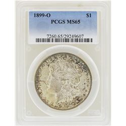 1899-O $1 Morgan Silver Dollar Coin PCGS MS65
