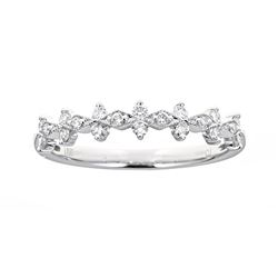 0.25 ctw Diamond Ring - 18KT White Gold