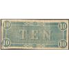 Image 2 : 1864 $10 Confederate States of America Note