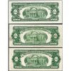 Image 2 : Lot of (3) 1953/1963 $2 Legal Tender Notes