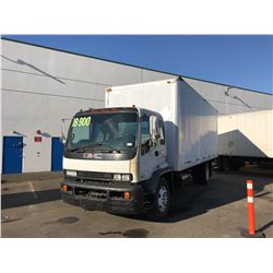 1999 GMC T-7500, WITH POWER LIFT GATE,AND 24FT BOX,  320,000KM, DIESEL, V6