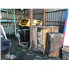 Image 2 : CONTENTS OF CORNER :  STEEL TANKS, CAR PARTS, AND LAWNMOWER PARTS