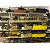Image 2 : 9 PARTS RACKS, WITH ASSORTED TRUCK AND CAR PARTS