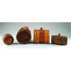 LOT OF 4 EARLY CANTEENS