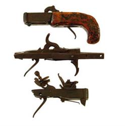 LOT OF HALL RIFLE PARTS