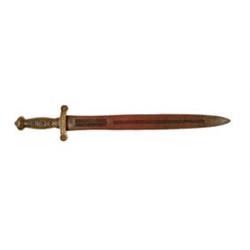 MEXICAN LOT ERA ARTILLERY SHORT SWORD