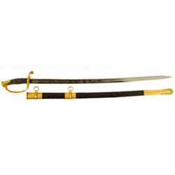 FINE AMES MODEL 1850 FOOT OFFICER'S SWORD