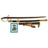 Image 1 : 1850 FOOT OFFICERS SWORD WITH HISTORY