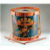 Image 1 : LARGE PAINTED CIVIL WAR DRUM