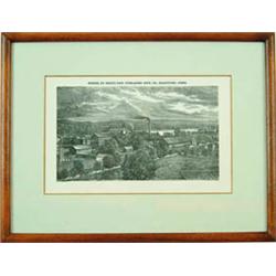 SMALL STEEL ENGRAVING OF THE COLT PLANT