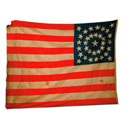 CIVIL WAR 34/13 STAR AMERICAN FLAG