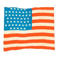 48 STAR AMERICAN PARADE FLAG