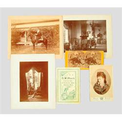 IMPORTANT LOT OF CUSTER PHOTOGRAPHS